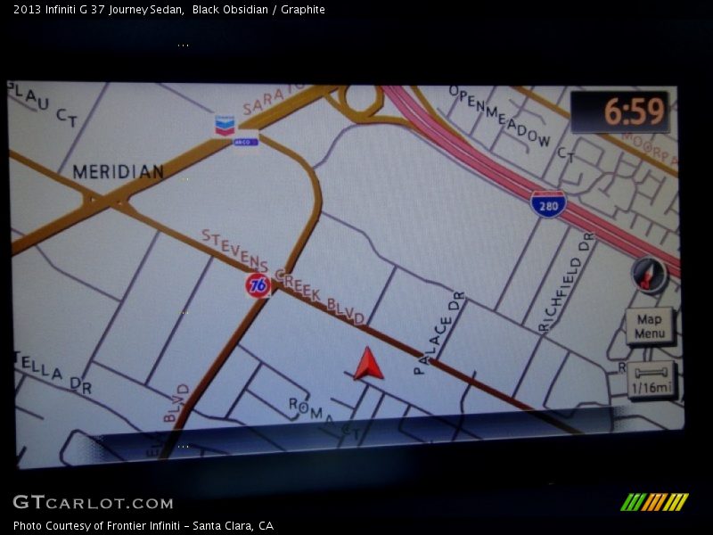 Black Obsidian / Graphite 2013 Infiniti G 37 Journey Sedan