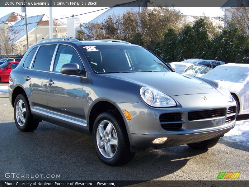 Titanium Metallic / Black 2006 Porsche Cayenne S