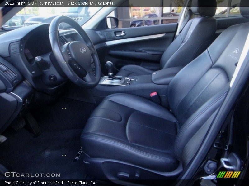 Black Obsidian / Graphite 2013 Infiniti G 37 Journey Sedan
