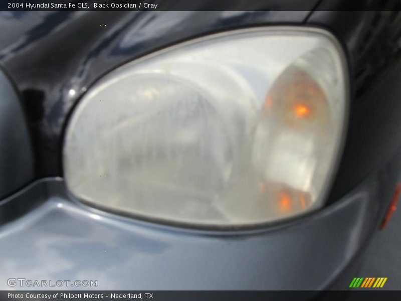 Black Obsidian / Gray 2004 Hyundai Santa Fe GLS