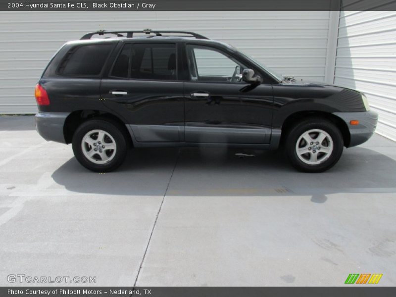Black Obsidian / Gray 2004 Hyundai Santa Fe GLS