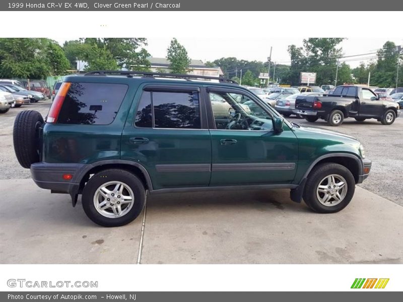 Clover Green Pearl / Charcoal 1999 Honda CR-V EX 4WD