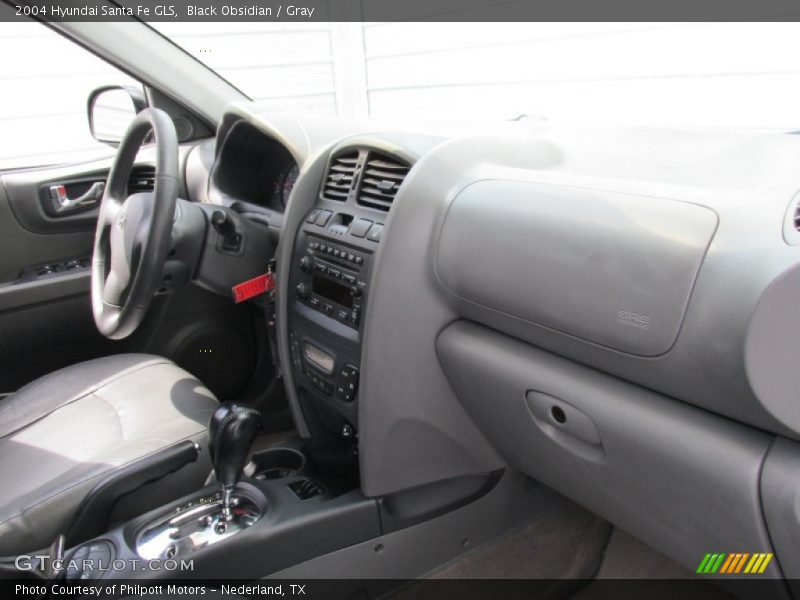 Black Obsidian / Gray 2004 Hyundai Santa Fe GLS