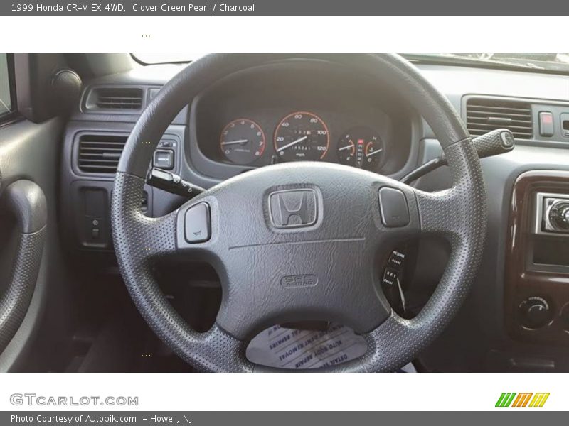 Clover Green Pearl / Charcoal 1999 Honda CR-V EX 4WD