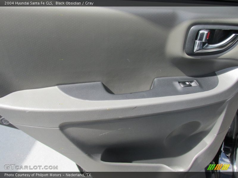 Black Obsidian / Gray 2004 Hyundai Santa Fe GLS