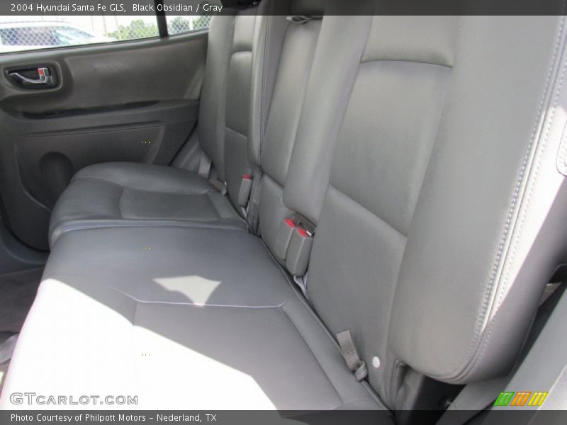 Black Obsidian / Gray 2004 Hyundai Santa Fe GLS