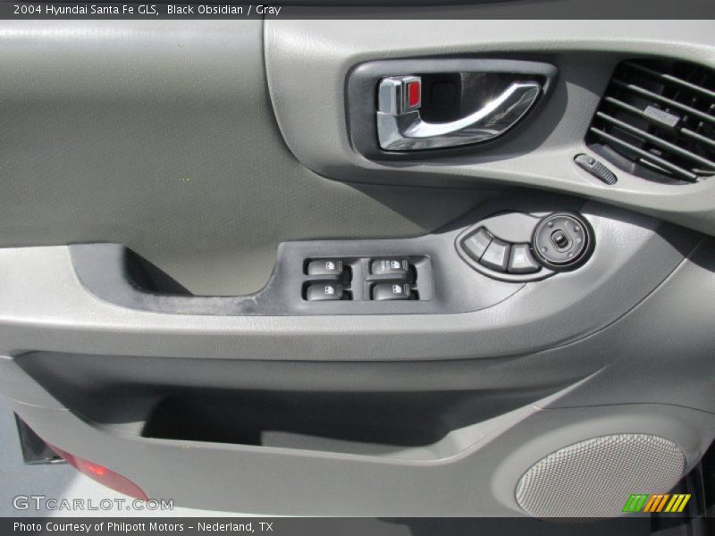 Black Obsidian / Gray 2004 Hyundai Santa Fe GLS