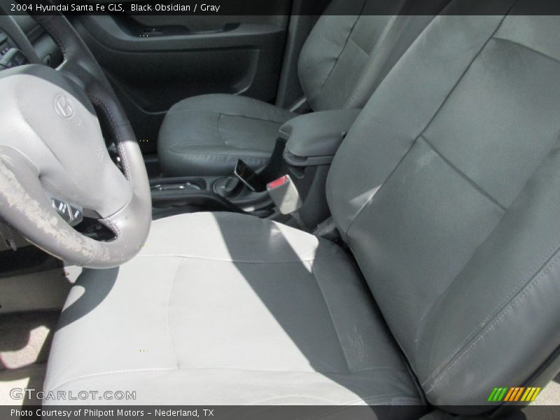 Black Obsidian / Gray 2004 Hyundai Santa Fe GLS