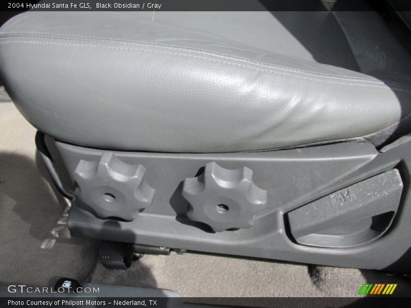 Black Obsidian / Gray 2004 Hyundai Santa Fe GLS