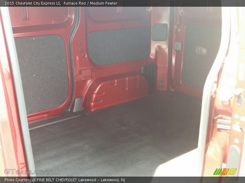 Furnace Red / Medium Pewter 2015 Chevrolet City Express LS