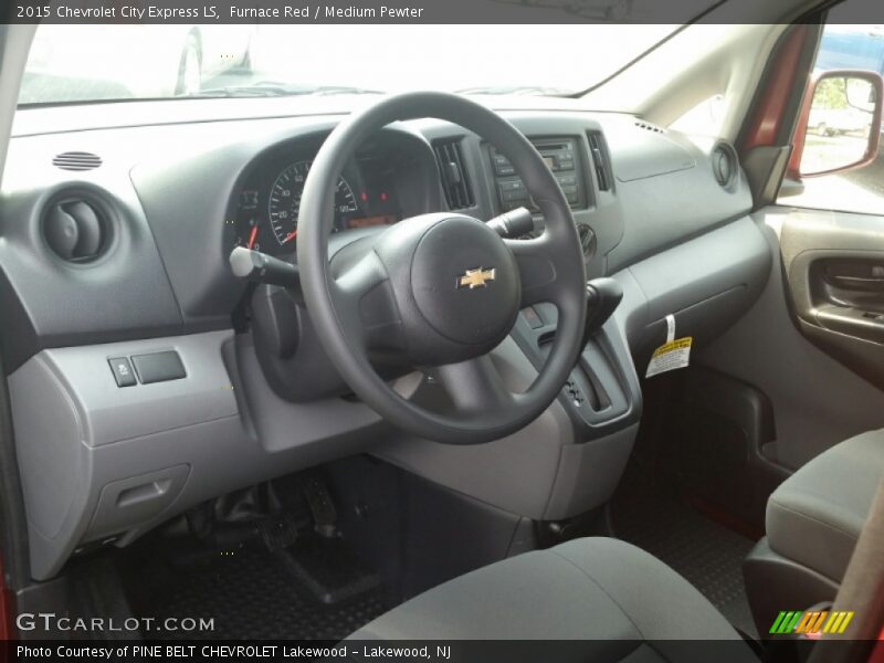 Furnace Red / Medium Pewter 2015 Chevrolet City Express LS