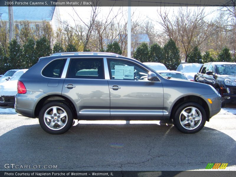 Titanium Metallic / Black 2006 Porsche Cayenne S