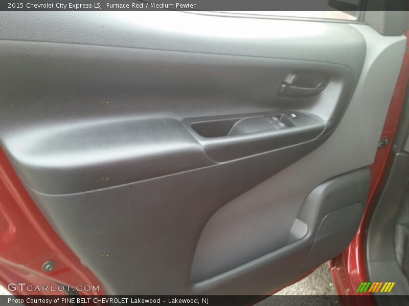Furnace Red / Medium Pewter 2015 Chevrolet City Express LS