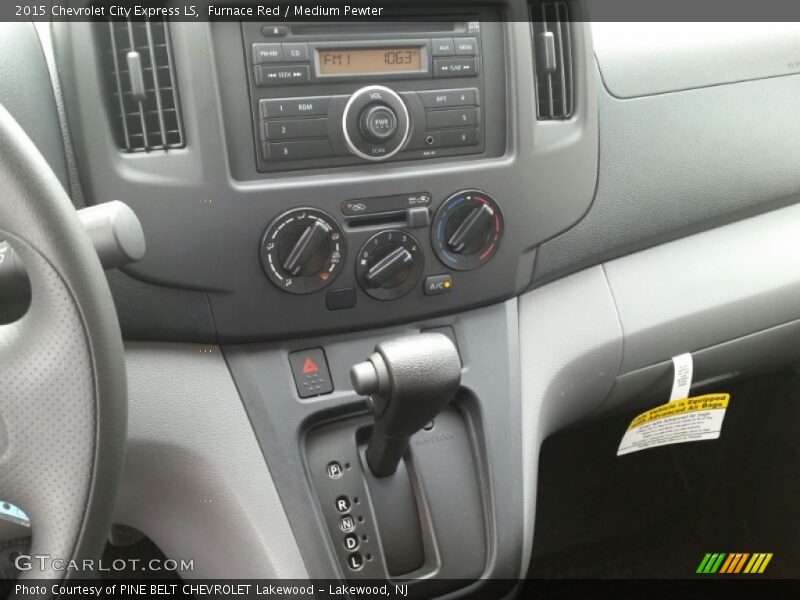 Furnace Red / Medium Pewter 2015 Chevrolet City Express LS