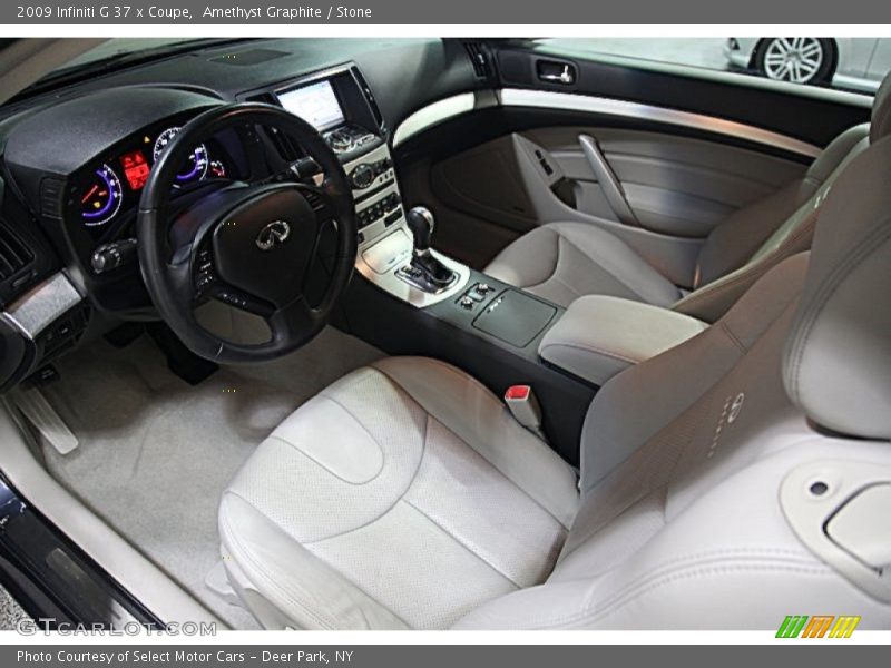 Amethyst Graphite / Stone 2009 Infiniti G 37 x Coupe