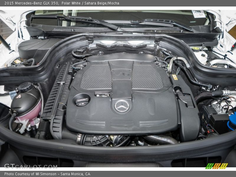 Polar White / Sahara Beige/Mocha 2015 Mercedes-Benz GLK 350