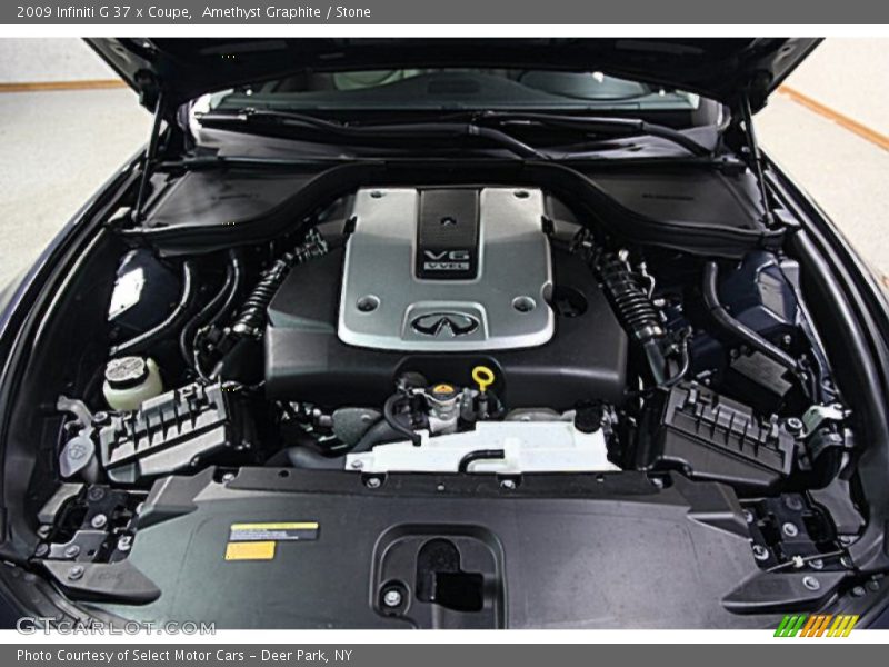 Amethyst Graphite / Stone 2009 Infiniti G 37 x Coupe