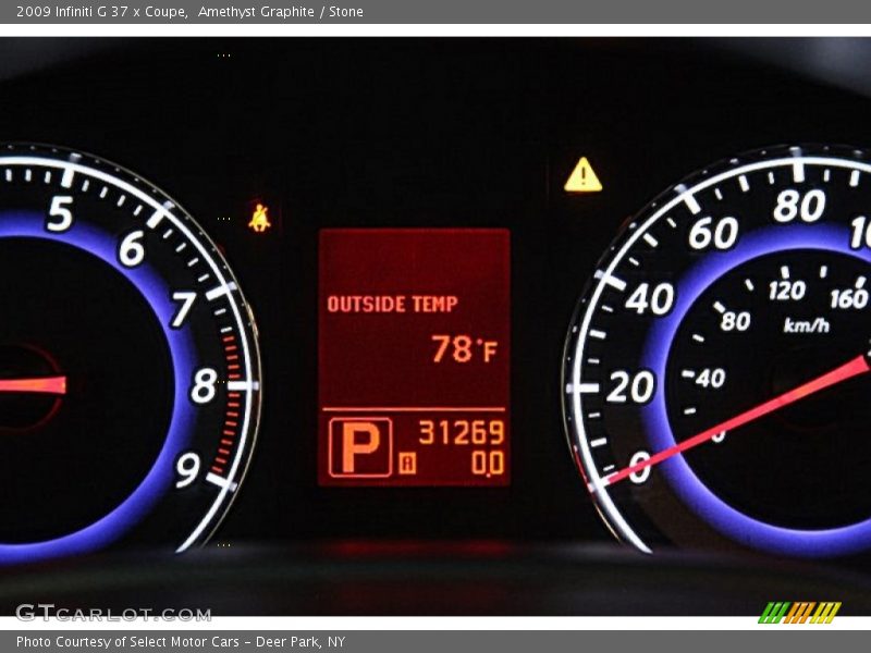 Amethyst Graphite / Stone 2009 Infiniti G 37 x Coupe