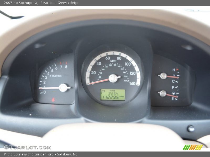  2007 Sportage LX LX Gauges