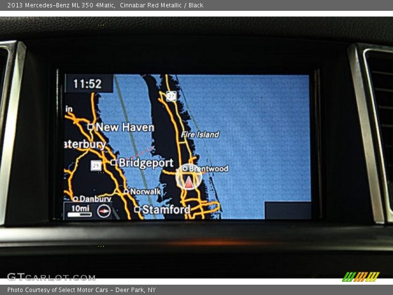 Cinnabar Red Metallic / Black 2013 Mercedes-Benz ML 350 4Matic