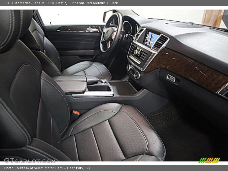 Cinnabar Red Metallic / Black 2013 Mercedes-Benz ML 350 4Matic