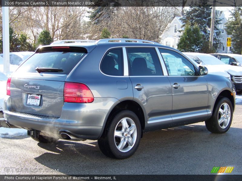 Titanium Metallic / Black 2006 Porsche Cayenne S