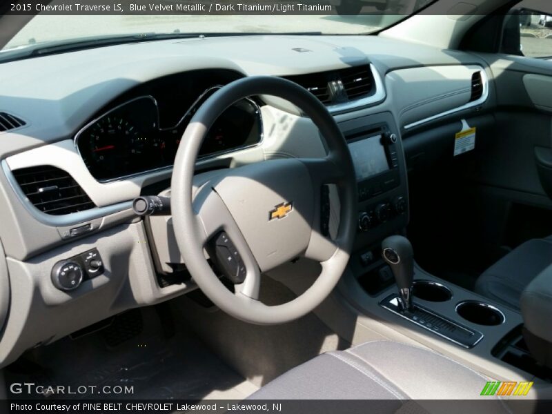 Blue Velvet Metallic / Dark Titanium/Light Titanium 2015 Chevrolet Traverse LS