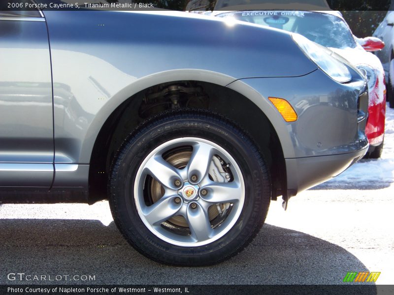 Titanium Metallic / Black 2006 Porsche Cayenne S
