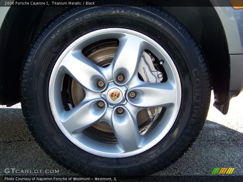 Titanium Metallic / Black 2006 Porsche Cayenne S