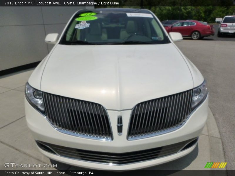 Crystal Champagne / Light Dune 2013 Lincoln MKT EcoBoost AWD