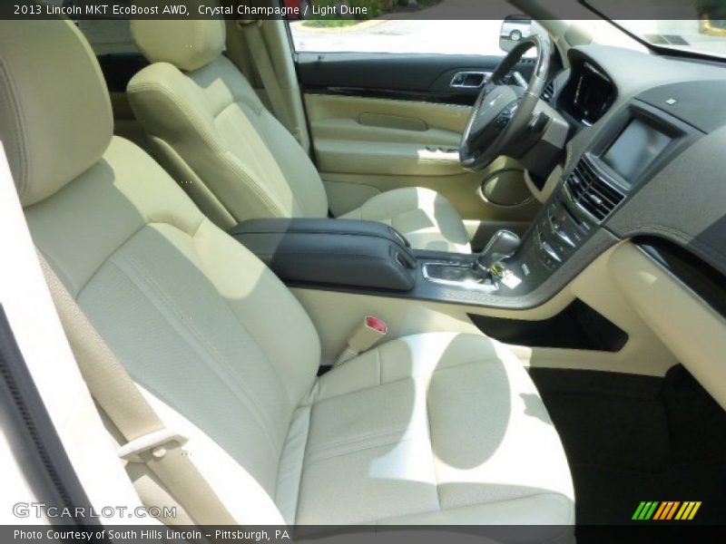 Crystal Champagne / Light Dune 2013 Lincoln MKT EcoBoost AWD