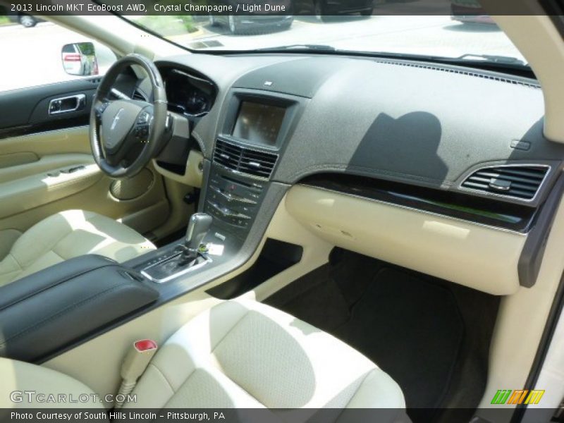 Crystal Champagne / Light Dune 2013 Lincoln MKT EcoBoost AWD