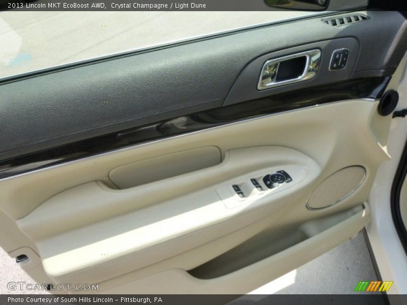 Crystal Champagne / Light Dune 2013 Lincoln MKT EcoBoost AWD