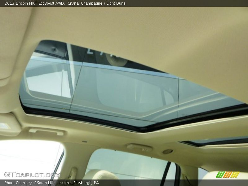 Crystal Champagne / Light Dune 2013 Lincoln MKT EcoBoost AWD