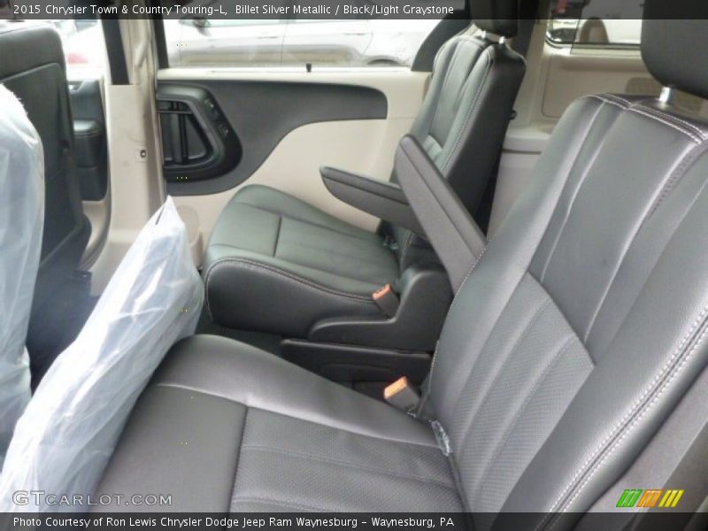 Billet Silver Metallic / Black/Light Graystone 2015 Chrysler Town & Country Touring-L