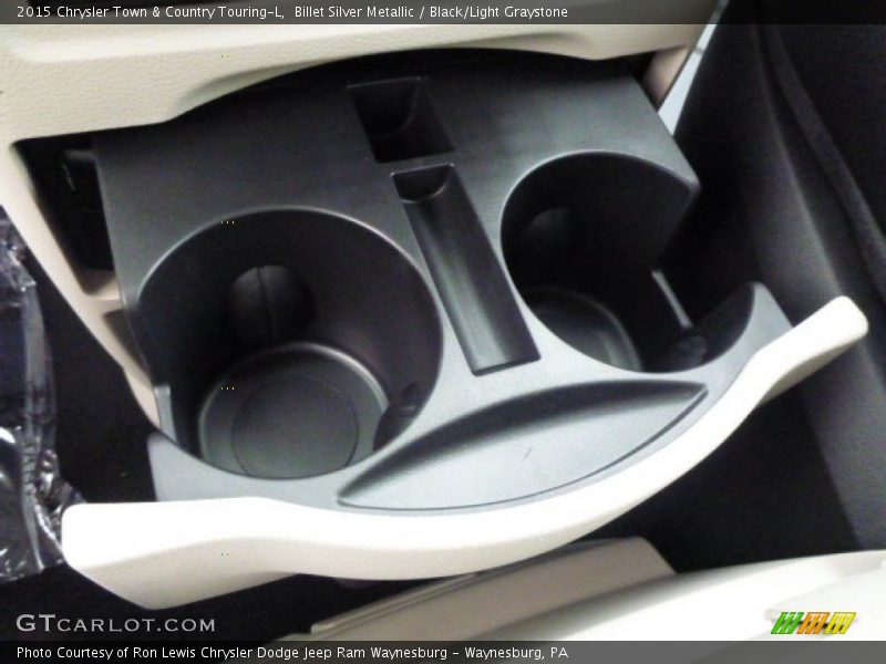 Billet Silver Metallic / Black/Light Graystone 2015 Chrysler Town & Country Touring-L