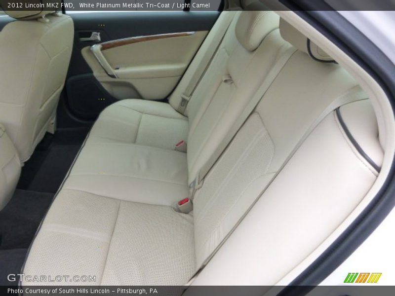 White Platinum Metallic Tri-Coat / Light Camel 2012 Lincoln MKZ FWD