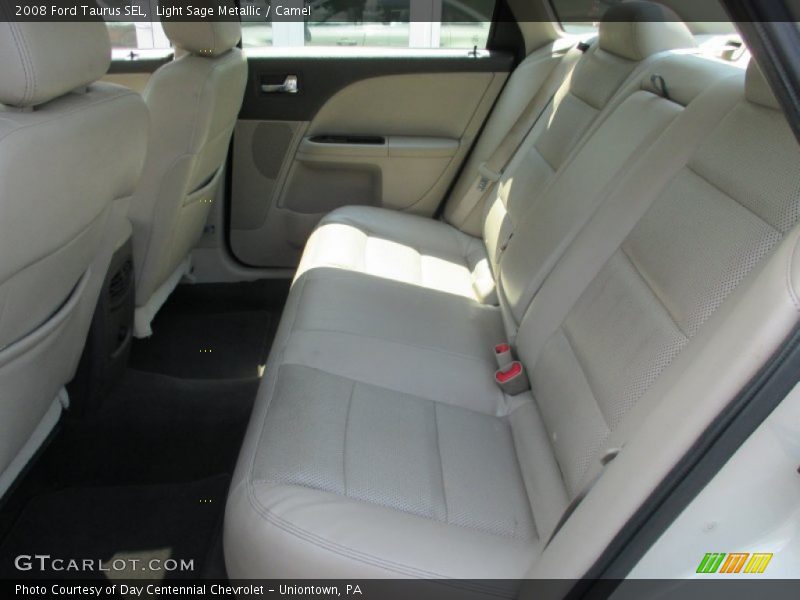 Light Sage Metallic / Camel 2008 Ford Taurus SEL
