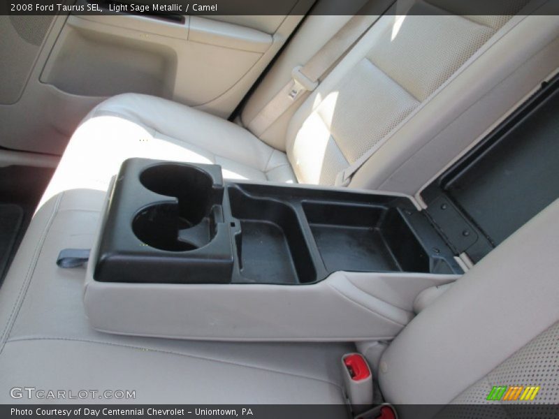 Light Sage Metallic / Camel 2008 Ford Taurus SEL