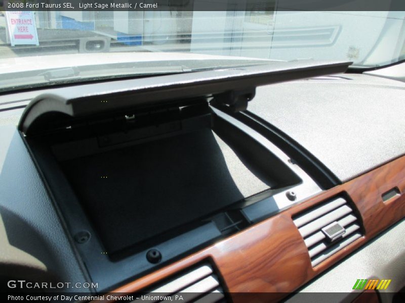 Light Sage Metallic / Camel 2008 Ford Taurus SEL