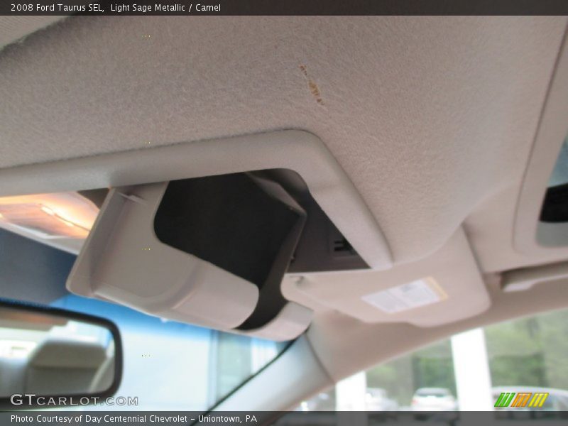 Light Sage Metallic / Camel 2008 Ford Taurus SEL