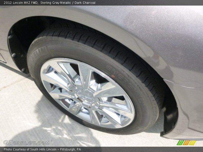 Sterling Gray Metallic / Dark Charcoal 2012 Lincoln MKZ FWD