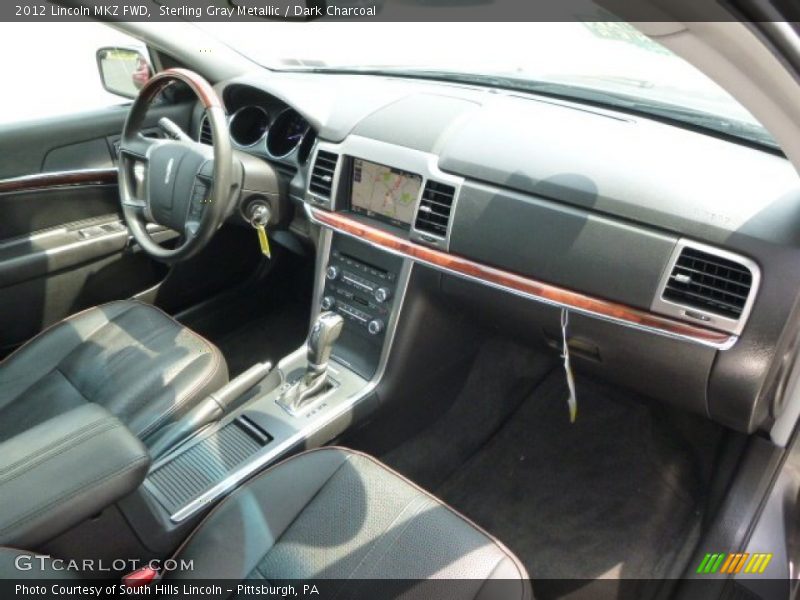 Sterling Gray Metallic / Dark Charcoal 2012 Lincoln MKZ FWD