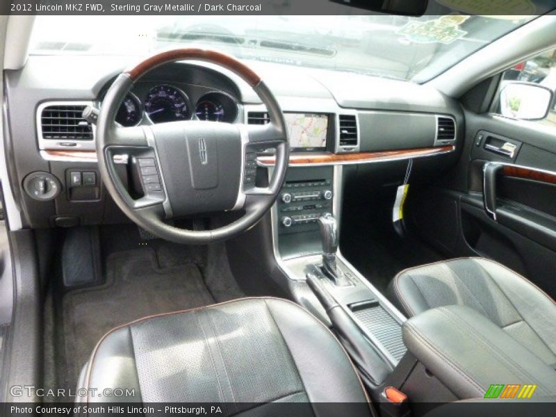 Sterling Gray Metallic / Dark Charcoal 2012 Lincoln MKZ FWD