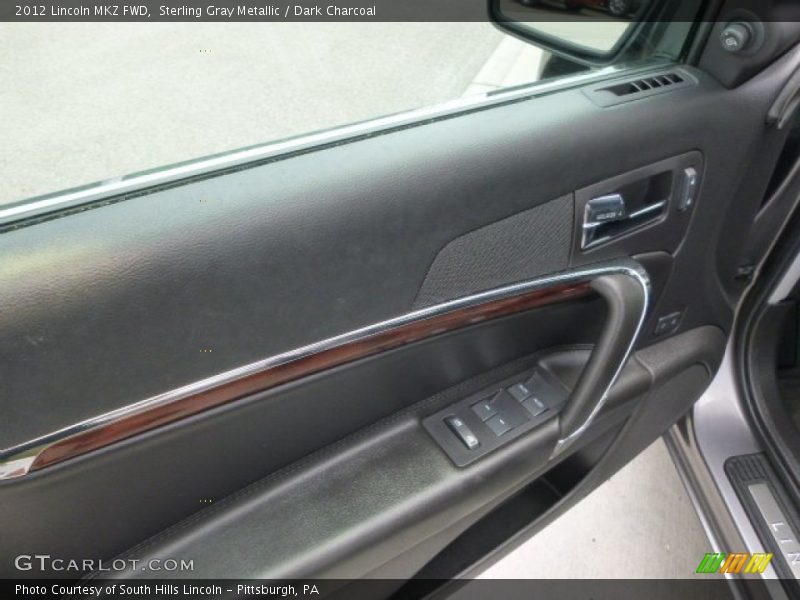 Sterling Gray Metallic / Dark Charcoal 2012 Lincoln MKZ FWD