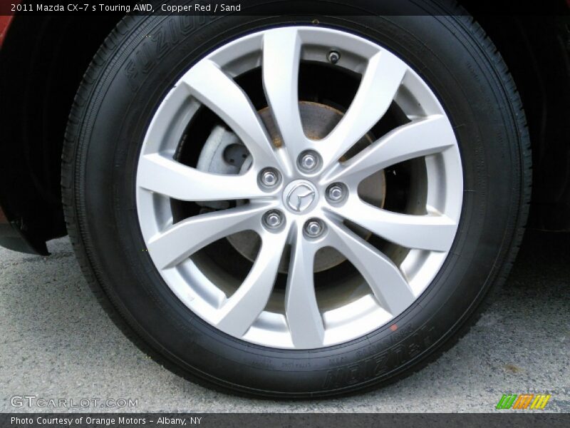 Copper Red / Sand 2011 Mazda CX-7 s Touring AWD