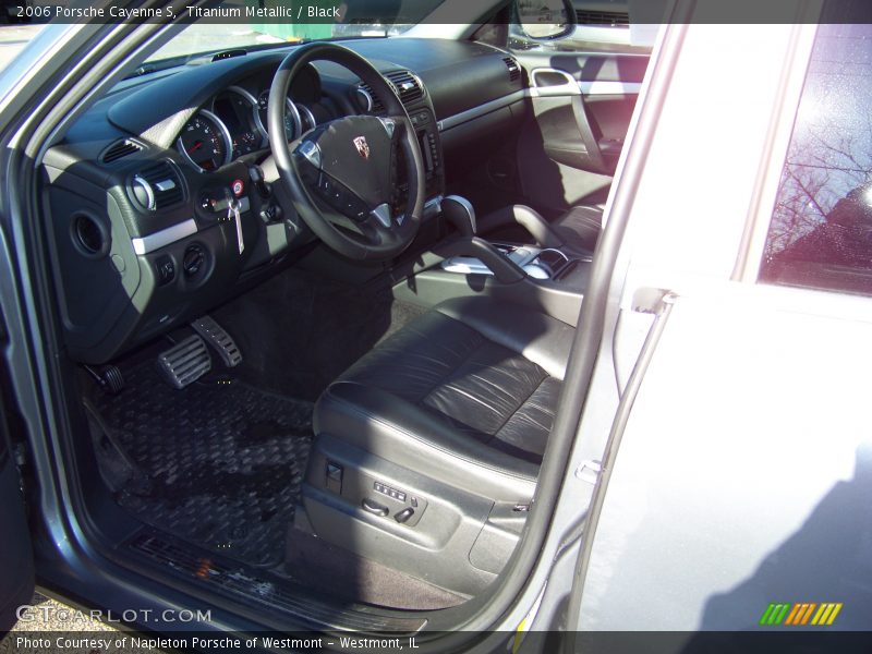 Titanium Metallic / Black 2006 Porsche Cayenne S