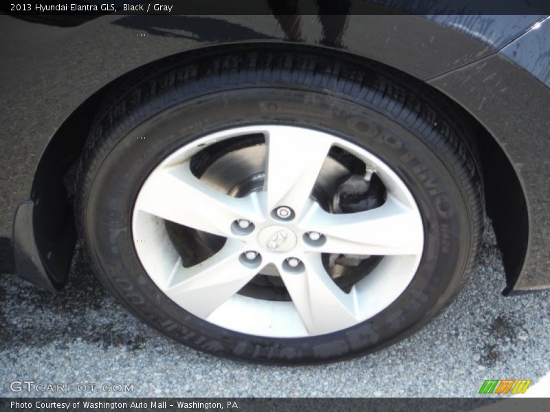 Black / Gray 2013 Hyundai Elantra GLS