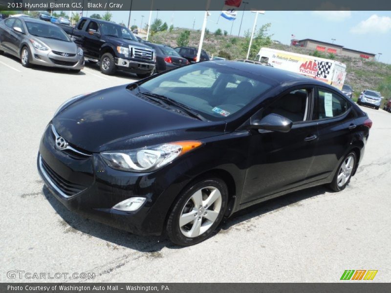 Black / Gray 2013 Hyundai Elantra GLS