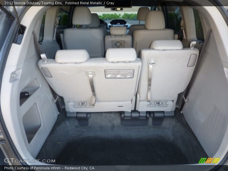 Polished Metal Metallic / Gray 2012 Honda Odyssey Touring Elite